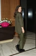 Костюм брючный 1026 олива Anastasia