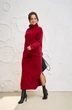 Костюм с юбкой 1050-2 бордо Anastasia