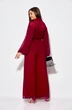 *Костюм брючный 1063 бордо Anastasia