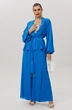 Костюм брючный 1063-1 васильковый Anastasia фото 5