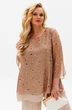 Костюм брючный 1099-4 капучино Anastasia