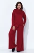 Костюм брючный 1152 бордовый Anastasia