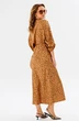 Костюм с юбкой 1158 золото Anastasia