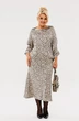 Костюм с юбкой 1158 платина Anastasia