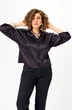 Блузка 1201 черно-синий Anastasia