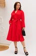 Платье 1208-4 красный Anastasia фото 3