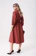 Платье 1229-2 клюква Anastasia фото 2