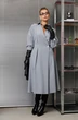 Платье 1229-2 французский серый Anastasia фото 4