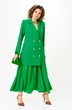 Костюм с юбкой 1262-3 весенний зеленый Anastasia фото 3