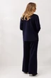 Костюм брючный 1287 темно-синий Anastasia фото 2