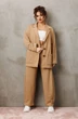 Костюм брючный 1299 песочный Anastasia фото 4