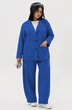 Костюм брючный 1299 васильковый Anastasia