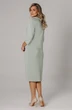 Костюм с юбкой 1303-1 мята Anastasia фото 3 Костюм с юбкой 1303-1 мята Anastasia фото 3