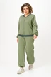 Спортивный костюм 1317 олива Anastasia фото 5