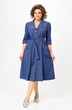 Платье 1318-1 синий Anastasia