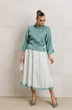 Костюм с юбкой 1322 мята Anastasia фото 3