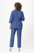 Костюм брючный 1324 голубой Anastasia фото 2