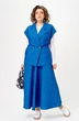 Костюм с юбкой 1325 индиго Anastasia фото 3