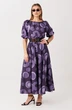 Платье 1327 фиолетовый Anastasia