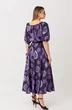 Платье 1327 фиолетовый Anastasia фото 2