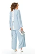 Костюм брючный 1337 холодный голубой Anastasia фото 2