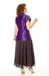 Костюм с юбкой 1347-2 фиолетовый Anastasia фото 2