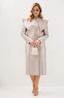 Платье 1348-1 жемчужный бежевый Anastasia