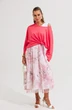 Костюм с платьем 1375 белый + коралл Anastasia фото 2