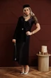 Костюм с платьем 1407 черный Anastasia фото 3
