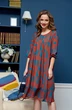 Платье 764 каштановый Anastasia
