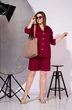 Костюм с шортами 798 бордо Anastasia