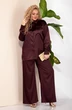 Костюм брючный 843 шоколад Anastasia