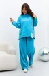 *Спортивный костюм 939-1 голубой Anastasia