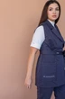 Костюм брючный 631 синий Angelinа