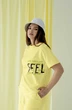 Костюм с шортами 6681 желтый Angelinа