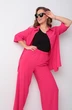 Костюм брючный 003 фуксия Andrea Fashion