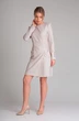 Платье 010 лавандовый + гусиная лапка Andrea Fashion