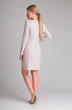 Платье 010 лавандовый + гусиная лапка Andrea Fashion