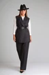 Костюм брючный 013 графит Andrea Fashion