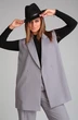 Костюм брючный 013 серый Andrea Fashion