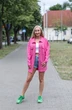 Жакет 2206 малиновый Andrea Fashion