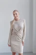 Платье 2265 шампань Andrea Fashion