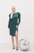 Платье 2266 темно-зеленый Andrea Fashion
