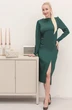 Платье 2267 темно-зеленый Andrea Fashion