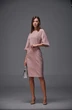 *Платье 166 розовый Andrea Fashion