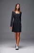 *Платье 183 черный Andrea Fashion