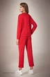 Спортивный костюм  060 красный Andrea Fashion