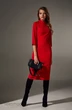 *Платье 066 красный Andrea Fashion