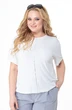Костюм с шортами 1009 пепельная полоска Anelli