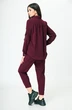 Брюки 1041 спелая вишня Anelli